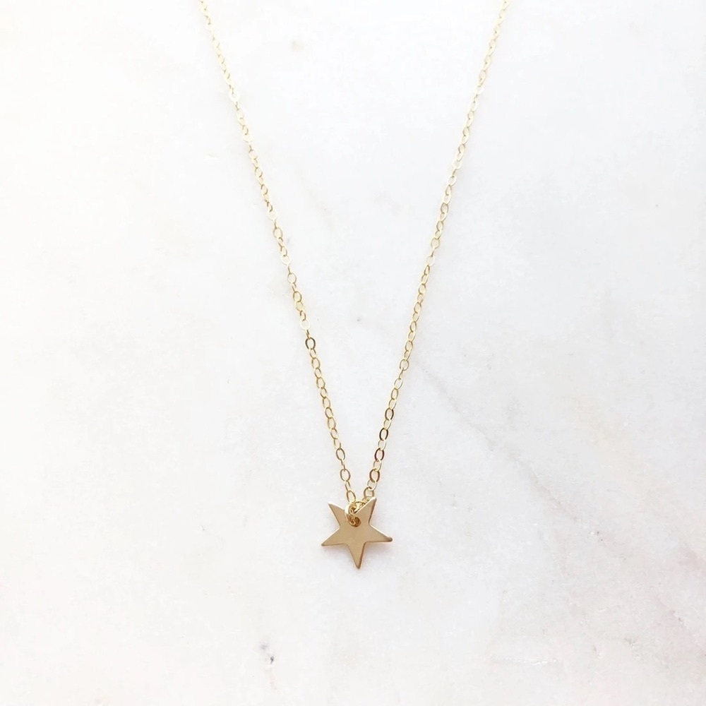 NEW Gold Mini Star Necklace